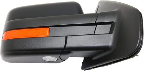 Garage-Pro Driver & Passenger Side Power Heated Mirrors for Ford F-150 2011-2014 Power Fold with Signal Light, Memory & Puddle Lamp, Without Blind Spot Monitor Paintable in Saudi Arabia