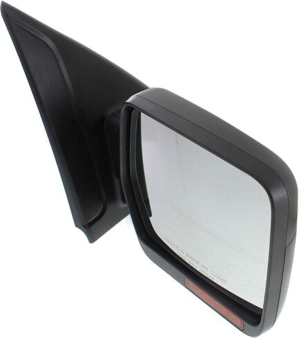 Garage-Pro Driver & Passenger Side Power Heated Mirrors for Ford F-150 2011-2014 Power Fold with Signal Light, Memory & Puddle Lamp, Without Blind Spot Monitor Paintable in Saudi Arabia