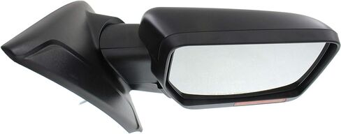 Garage-Pro Driver & Passenger Side Power Heated Mirrors for Ford F-150 2011-2014 Power Fold with Signal Light, Memory & Puddle Lamp, Without Blind Spot Monitor Paintable in Saudi Arabia