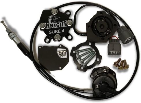 Manual Sure 4 Actuator Kit with Tank Lever and Display Lights Upgrade - Compatible with Honda Foreman - Rubicon… in Saudi Arabia