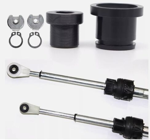 5/6 Speed Manual Transmission Shift Cable Bushing Repair Kit for Shifting Fix Gear Selector Change Lever Linkage Lock Washer End Pivot Grommet for Audi A1 A2 A3, VW Golf Jetta Passat, SEAT, Skoda in Saudi Arabia