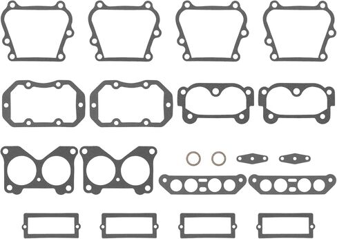 New 439085 Powerhead Gasket Kit Fit for Johnson Evinrude V4 Crossflow 1977-1998 85-140HP Replace 77398 389556 39080 391300 18-4033 in Kuwait