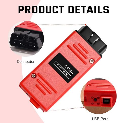 6154A Professional Diagnostic Scanner for VWAudiSkodaSeat with Software, CAN FD & DoIP Support, 1995-2025 Vehicle Compatibility in Saudi Arabia
