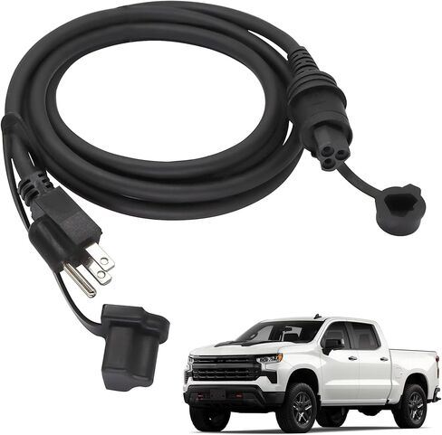 84564686 سلك كابل سخان مبرد كتلة المحرك مناسب لـ Chevy Silverado 1500/LD/LTD 2019-2023 لشاحنات Silverado 2500/3500 HD Duramax لـ GMC Sierra/Yukon XL لشفروليه كولورادو وبويك كاديلاك in Kuwait