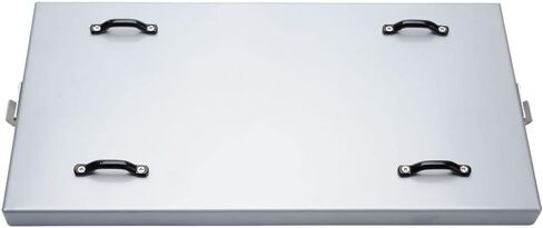 TUSK Replacement Aluminum Pannier Lid V2 Large Silver in Kuwait
