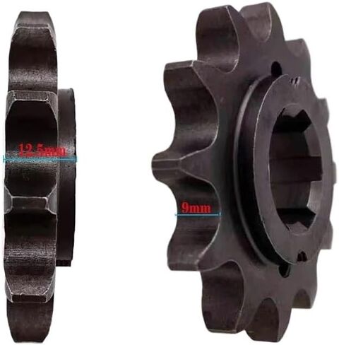 [Replace Part] 12T Sprocket Fit for GY6 CVT 150CC 200CC Engine 530# Chain Drive ATV UTV Go Kart for Buggy Quad Bike Scooter Motorcycle Parts in Saudi Arabia