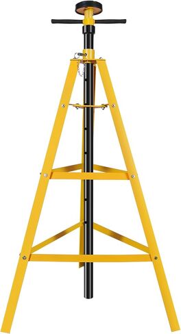 YELLOW JACKET 2 Ton Underhoist Support Stand High-Lift Jack Stand with 53in to 84in Reach for 4,000lbs Loads (Yellow) in Kuwait