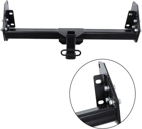 zeech Steel 2 Inch Class 3 Trailer Hitch Receiver Rear Bumper Towing Weight Capacity 8000 LBS Replacement for Ta-co-ma 2005-2015 in Saudi Arabia