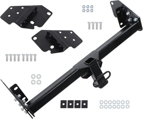 zeech Steel 2 Inch Class 3 Trailer Hitch Receiver Rear Bumper Towing Weight Capacity 8000 LBS Replacement for Ta-co-ma 2005-2015 in Saudi Arabia