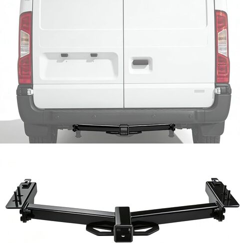 Class 3 Rear Trailer Hitch,2 inch Towing Hitch Receiver Compatible with 2015-2025 Ford Transit-150 Transit-250 Transit-350 E-Transit in Saudi Arabia