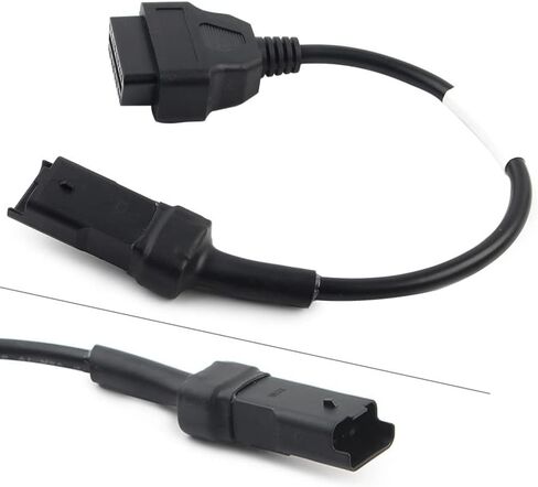 4Pin 4 pin OBD obdii Cable Motor Connect for Ducati Motorcycles DLC Socket 4 pin to 16pin OBD2 Adapter fit for Ducati Monster Multistrada Panigale in Saudi Arabia