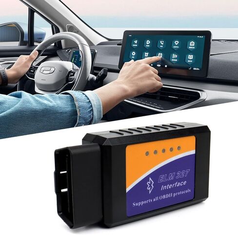 الماسح الضوئي OBD2 اللاسلكي - فحص النظام بالكامل، اختبار الانبعاثات، تحليل البيانات في الوقت الحقيقي لنظامي التشغيل Android وiOS، متوافق مع معظم المركبات، لا يحتاج إلى بطاريات، تشخيص المركبات، أدوات حديثة in Kuwait