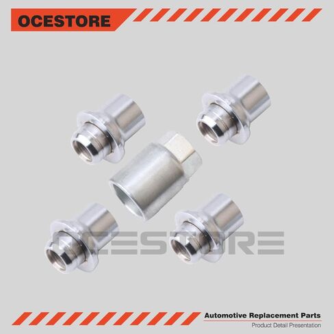 OCESTORE 00276-00900 Wheel Lock Lug Nuts Compatible with Camry Tacoma Corolla Highlander Avalon RAV4 Venza Celica Prius Solara Matrix M12 x 1.5 0027600900 in Kuwait