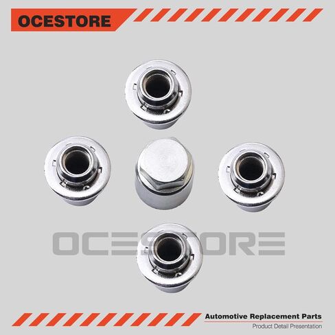 OCESTORE 00276-00900 Wheel Lock Lug Nuts Compatible with Camry Tacoma Corolla Highlander Avalon RAV4 Venza Celica Prius Solara Matrix M12 x 1.5 0027600900 in Kuwait