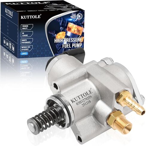 مضخة وقود عالية الضغط متوافقة مع فولكس فاجن باسات أطلس CC طوارق بورش كايين 3.6L V6 مع دليل التثبيت OEM# 03H127025S 03H127025G 03H127025N 03H127025R in Kuwait