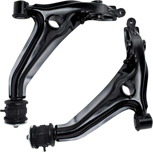 Detroit Axle - 8pc Front End Suspension Kit for 1996-2000 Honda Civic 1997-2000 Acura EL, 2 Lower Control Arms 4 Inner Outer Tie Rods 2 Boots 1998 1999 Replacement in Kuwait