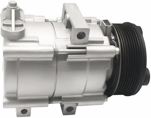 طقم ضاغط وقابض تكييف الهواء للسيارات من RYC KT AE61-01 (يناسب Ford Expedition 4.6L, ​​5.4L 1997, 1998, 1999, 2000, 2001, 2002) in Kuwait