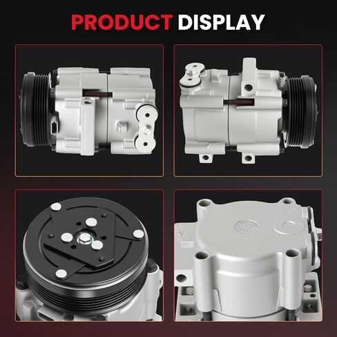 AC Compressor with Clutch for F-150 F-250 F-350 F-450 Super Duty, Mustang, Excursion, Mark LT Crown Victoria Town Car Grand Marquis, 6.8L 5.4L 4.6L, Air Condition Compressor in Saudi Arabia