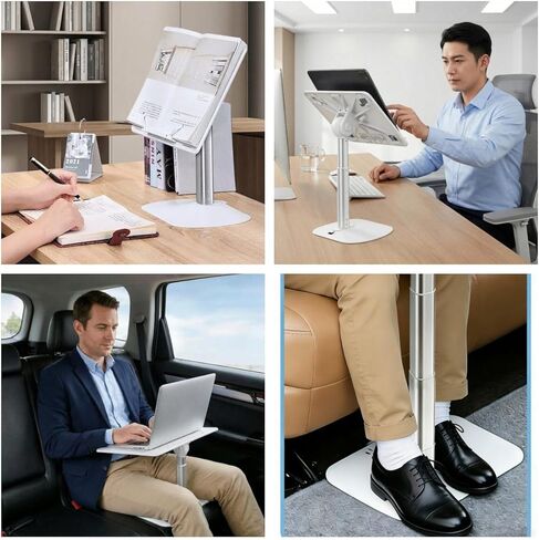 Car Desk for Laptop Adjustable Car Tray Table for Passenger Seat Portable Laptop Stand for Bed Tray Table for in-Car Work, Dining, Travel and Outdoor in Saudi Arabia
