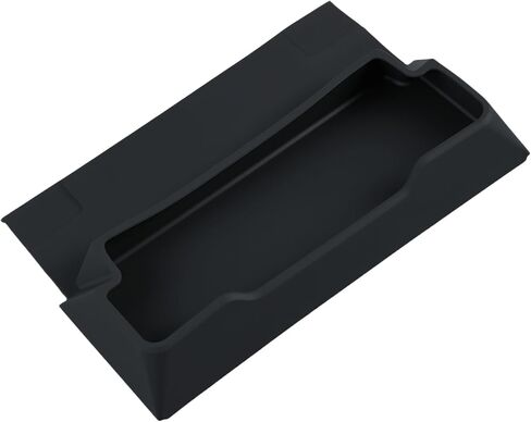 frani Center Console Sunglasses Holder/Key Holder Storage Box for Tesla Model Y Juniper 2025-2027/Tesla 3 Highland 2024-2027(Standard/Premium/Performance) Black in Saudi Arabia