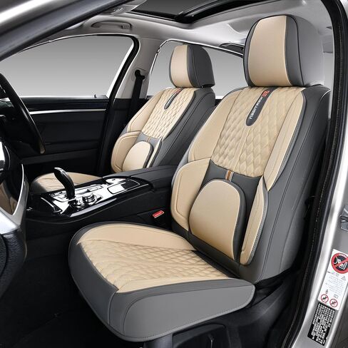 Car Seat Covers, for Toyota Seat Covers, for Toyota Camry 1999-2011 (LE, SE, CE, XLE) Full Set of Waterproof Artificial Leather, Universal Seat Covers, 360° Coverage, Update Old Car Interior in Saudi Arabia