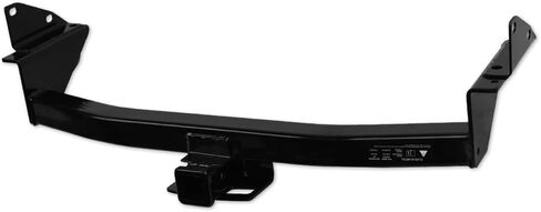Class 3 III Black 2" Receiver Tube Rear Bumper Trailer Tow Hitch Towing Mount Compatible with 15-22 Chevrolet Colorado/GMC Canyon in Saudi Arabia