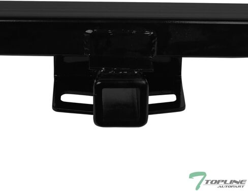 Class 3 III Black 2" Receiver Tube Rear Bumper Trailer Tow Hitch Towing Mount Compatible with 15-22 Chevrolet Colorado/GMC Canyon in Saudi Arabia
