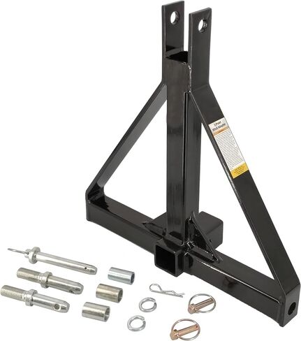 50905 Standard 3-Point Hitch Adapter for Trailers & Farm Equipment with Category 1 Pins & 2" Hitch Receiver in Kuwait
