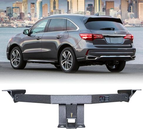 Class 3 New Trailer Hitch Black for 2014-2020 MDX and 2016-2022 Honda Pilot (2" Hitch Receiver) in Saudi Arabia