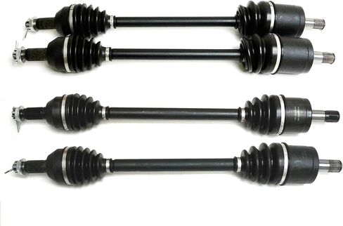 Precision Full CV Axle Set for Honda Pioneer 1000 & 1000-5 2016-2021, Front & Rear, Quality Tested, Heat-Treated, 4140 Chromoly Steel, Exact Fit, ATVPC in Kuwait