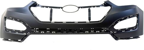 FitParts متوافق مع غطاء المصد العلوي الأمامي 2013 2014 2015 2016 Hyundai Santa Fe HY1014100 Base Sport Limited Luxury Premium SE. جاهز للرسم. 865114Z000 in Kuwait
