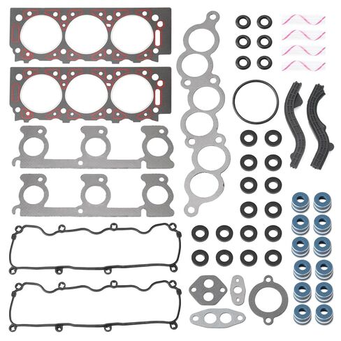 HS9902PT-3 Engine Cylinder Head Gasket & Bolt Set Compatible with Ford Ranger Aerostar Probe Taurus 3.0L V6 Washer Kit Replace HS 9902 PT-3, ES72136 in Kuwait