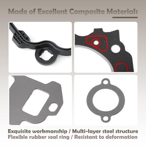 HS9902PT-3 Engine Cylinder Head Gasket & Bolt Set Compatible with Ford Ranger Aerostar Probe Taurus 3.0L V6 Washer Kit Replace HS 9902 PT-3, ES72136 in Kuwait
