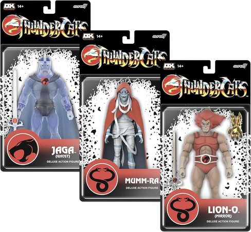 Super7 Deluxe Thundercats Mumm-Ra (Old Man) - 7" Thundercats Action Figure with Accessories - Classic Cartoon Collectibles and Retro Toys in Kuwait