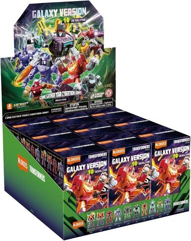 BLOKEES Galaxy Version - Transformers GV10 - Till All are One - 9 Model Kits - Assembly Required - No Tools - No Cutting - No Gluing - No Paint - Age 10+ in Kuwait