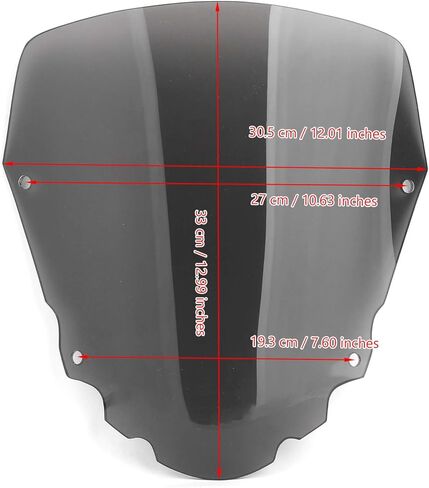 الزجاج الأمامي مناسب لكاواساكي KLR650 2008-2014 in Kuwait