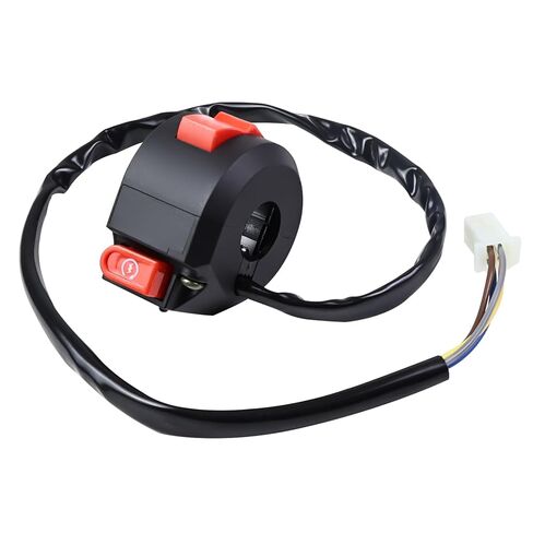 Handlebar Mount Motorbike ON Off Start Kill Switch, 7/8" 22mm 4-Wire Aftermarket Replacement Compatible with 110cc 125cc Taotao ATVs Quad Motorcycle Wheelers Pit Bike in Saudi Arabia