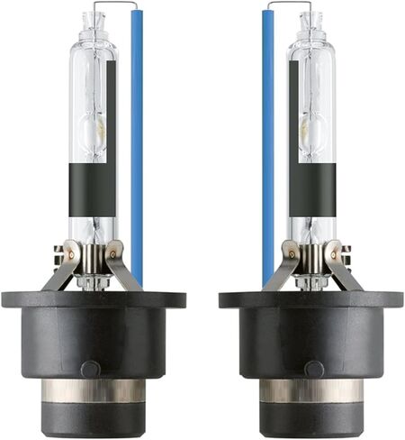 D2R Xenon Bulbs for 2012 2013 2014 2015 2016 Subaru Impreza Crosstrek Headlights HID Low Beam Only, Wagon Sedan XV Premium Headlamp 35W Dipped Light, 8000K White Blue P32D-3 Lamp, 2-Pack in Kuwait