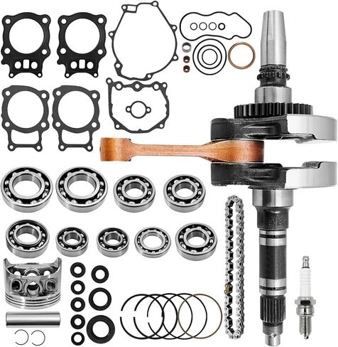 Crankshaft Crank Shaft Kit, Complete Engine Rebuild Kit Compatible with Honda Rancher 350 2000-2006 Replace#13000-HN5-M00 in Saudi Arabia