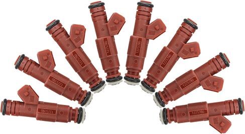 8 x EV1 Fuel Injectors 30lb 315cc Style High Impedance Replaces 0280150945, Compatible with Chevy Corvette Camaro/Pontiac Firebird TransAm, 86-95 Ford Mustang GT, LX, Cobra 5.0L / 96-04 Mustang GT in Saudi Arabia