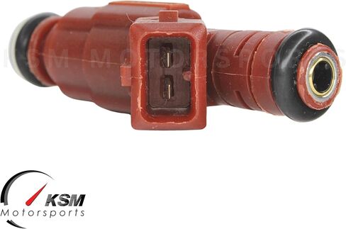 8 x EV1 Fuel Injectors 30lb 315cc Style High Impedance Replaces 0280150945, Compatible with Chevy Corvette Camaro/Pontiac Firebird TransAm, 86-95 Ford Mustang GT, LX, Cobra 5.0L / 96-04 Mustang GT in Saudi Arabia