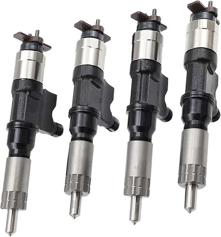 4pcs 4HK1 Diesel Engine Fuel Injector 095000-5471 0950005471 095000-8901 Fit For Denso Isuzu NPR NPR-HD 4HK1 N-Series 5.2 4.8L 4 CYL 2001-2007 Diesel Replacement in Saudi Arabia