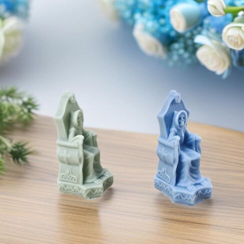 Grim Reaper Candle Mold, Halloween Soy Wax Candle Making Kit, Premium Silicone Mold for DIY Scary Ghost, Skull, Pumpkin Decorations in Kuwait