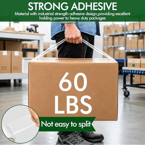 24 Rolls Clear Packing Tape with 4 Dispensers, Heavy Duty Packing Tape Refills for Moving Mailing Packaging Shipping Supplies, 2.0 inches x 60 Yards Per Roll in Saudi Arabia