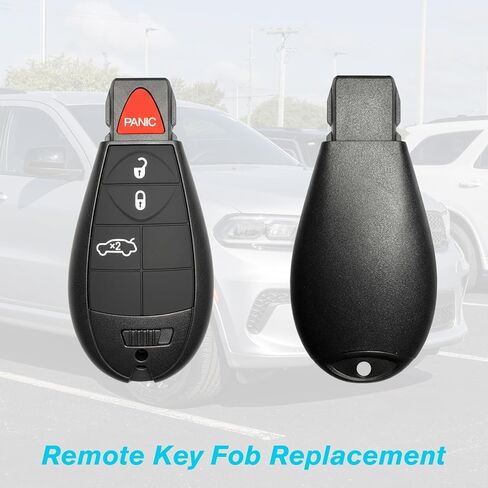 2 قطعة مفتاح السيارة فوب دخول بدون مفتاح عن بعد 433 ميجا هرتز M3N32297100 / 56046771AA ل دودج دارت 2013-2016 | 4 أزرار مع مفتاح الباب in Kuwait