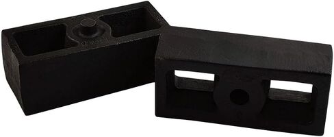 2" Rear Cast Iron Lift Blocks + 10" Square Leaf Spring Axle U-Bolts for Tundra 2WD 4WD Leveling Lift Kit in Saudi Arabia