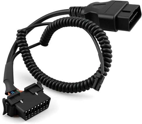 كابل Obd2 لبوابة الأمان المحدثة مناسب لـ Dodge Cummins RAM 1500 2500 2018 2019 2020، تصميم سلك زنبركي مطور in Kuwait