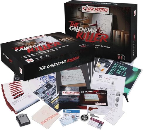The Calendar Killer - لعبة لغز جريمة قتل غامرة مبنية على قصة للبالغين | فيلم جريمة تفاعلي يحتوي على أدلة مادية ومشاهد وأدلة للوسائط المتعددة | تجربة سينمائية غامضة in Kuwait