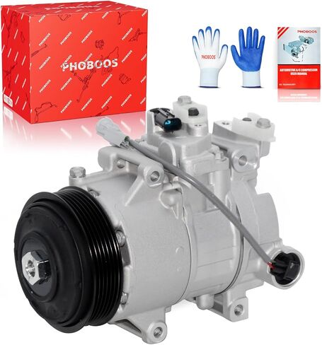 ضاغط تكييف الهواء PHOBOOS مع قابض متوافق مع Subaru Legacy 2010-2012، Legacy 2013-2019 H6 3.6L، Outback 2010-2012، Outback 2013-2019 H6 3.6L، Impreza 2010-2011 H4 2.5L، Ref.178321 in Kuwait