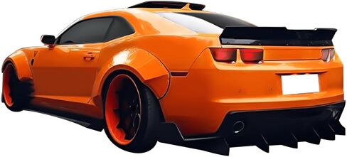 موزع روائح خلفي من IKON MOTORSPORTS متوافق مع 2010-2015 شيفروليه كامارو، ZL1 MB Style PP، غطاء ممتص للصدمات سفلي in Kuwait